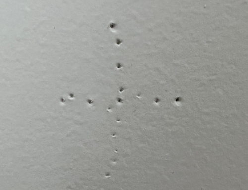 Quick Trick for Filling Small Drywall Holes